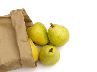 ripening pears