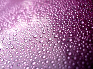 pink water drop
