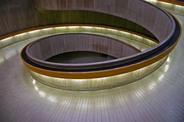 Fotobehang spiral ramp. © Doug Baines