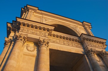 triumphal arch in chisinau