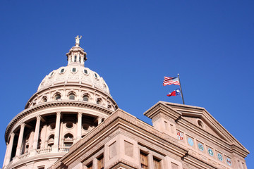 state capitol building in downtown austin, texas - 1202288