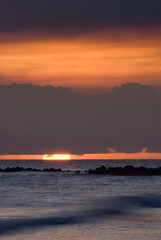 barbados sunset