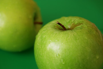 green apples