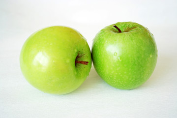 green apples