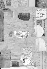 parchment inked quills and maps