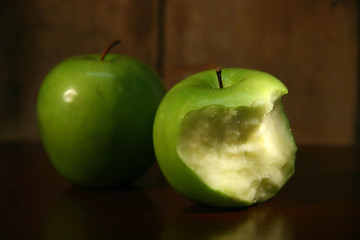 green apples