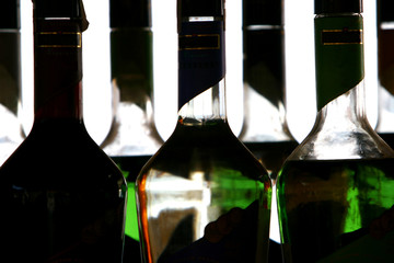 green bottles