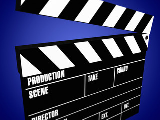 Obraz premium ciack, action