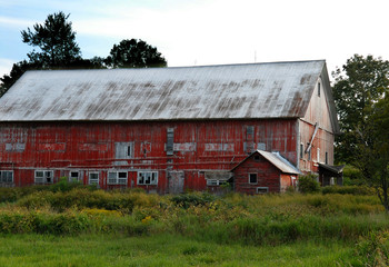 Obraz premium red barn