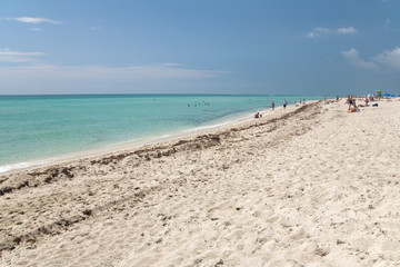 Fototapeta na wymiar Florida beach ocean