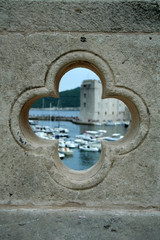 port in dubrovnik in the hole