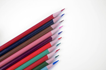 colored pencils