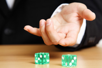 Naklejka premium roll a dice