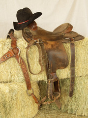 saddle & hat