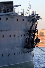 battle cruiser aurora, sankt peterburg, russia