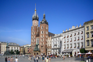 Fototapeta krakow square obraz
