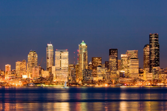 Seattle At Night