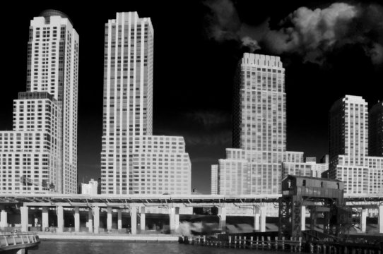 Fototapeta urban skyline