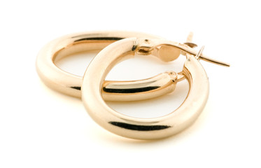 gold jewellery - earrings