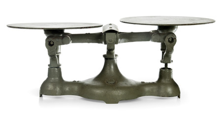 vintage scales showing imablance