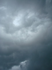 black clouds
