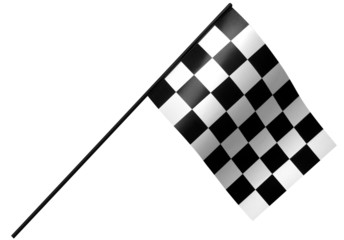 chekered racing flag - 1249497