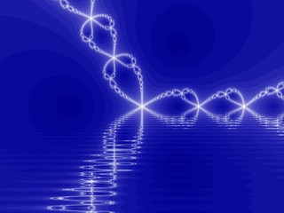 blue fractal