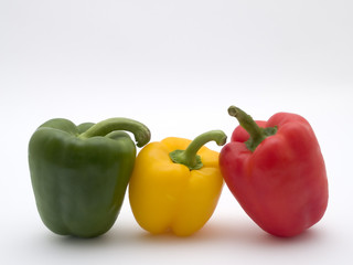 yellow green and red