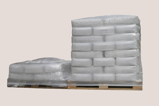 sackware auf paletten