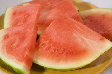 watermellon platefull