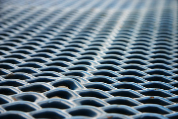 tabletop grid angled shallow depth of field