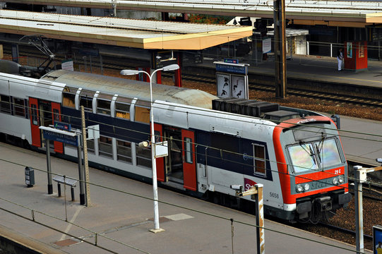 Fototapeta la gare