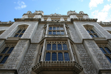 Obraz premium Kings College w Londynie szczegóły