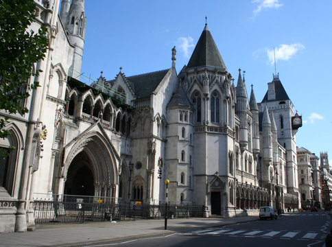 Royal Courts Of Justice, Strand, London