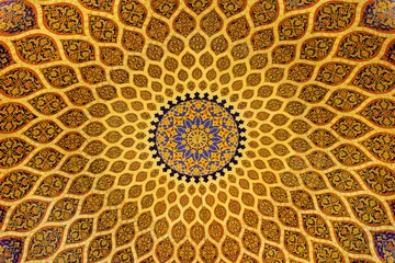 Küchenrückwand glas motiv persian ceiling design © Akhilesh Sharma