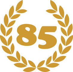 lorbeerkranz 85