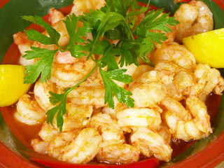 shrimp in garlic sauce