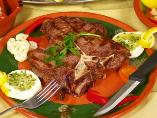t-bone steak