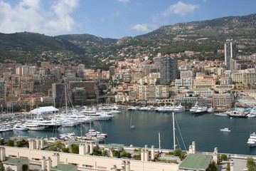 Fototapeta na wymiar Monako przystani