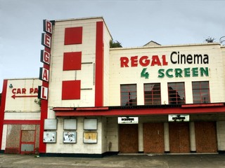 abandoned cinema