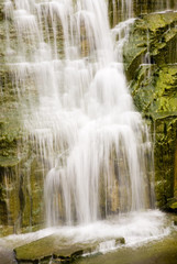calming water falls