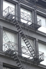 old building with fire escape