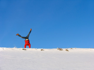 winter cartwheel