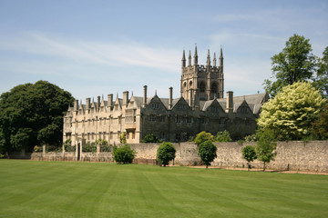 Fototapeta na wymiar Christchurch College, Oxford