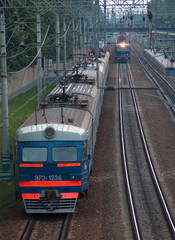 russian electric train