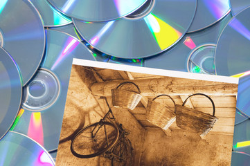 compact disk and digital photography