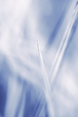 white/blue abstraction