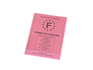 Fototapeta premium permis de conduire détouré