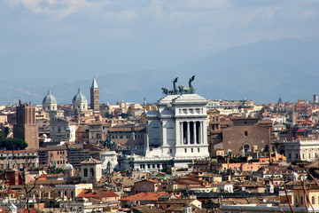 Obraz premium blick über rom