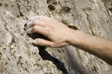 escalade contre jour - devers